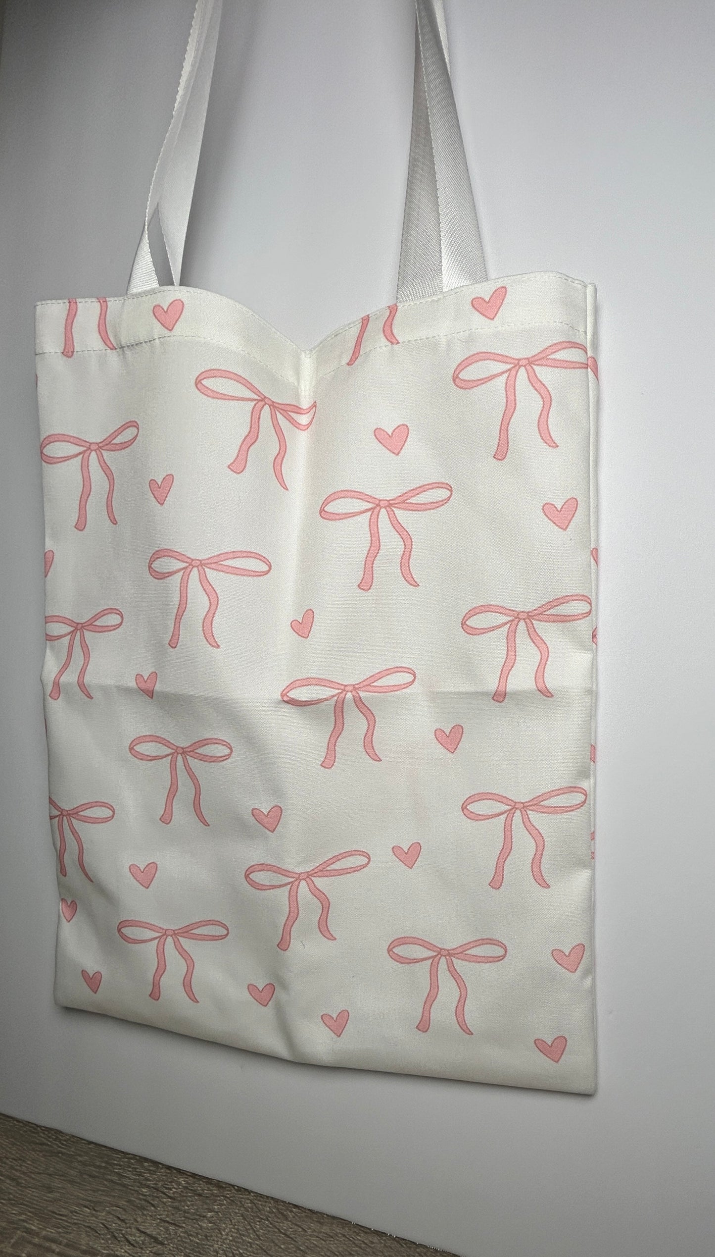 Pink Bowknot Tote