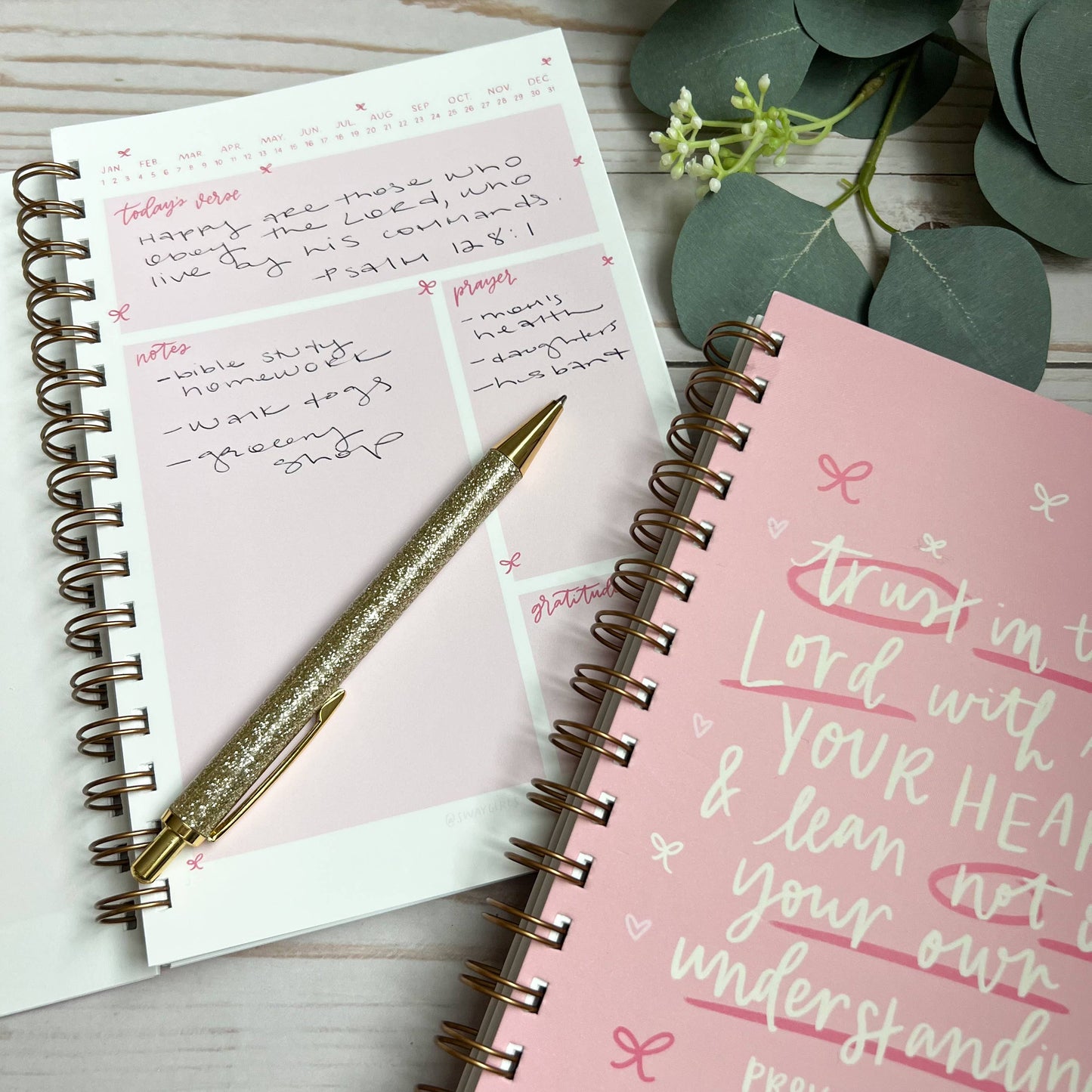Bible journal | Bible study notebook | Prayer journal