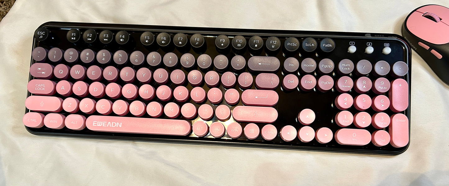Wireless Keyboard and Mouse Set