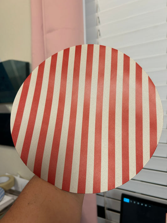 Red stripes Mousepad