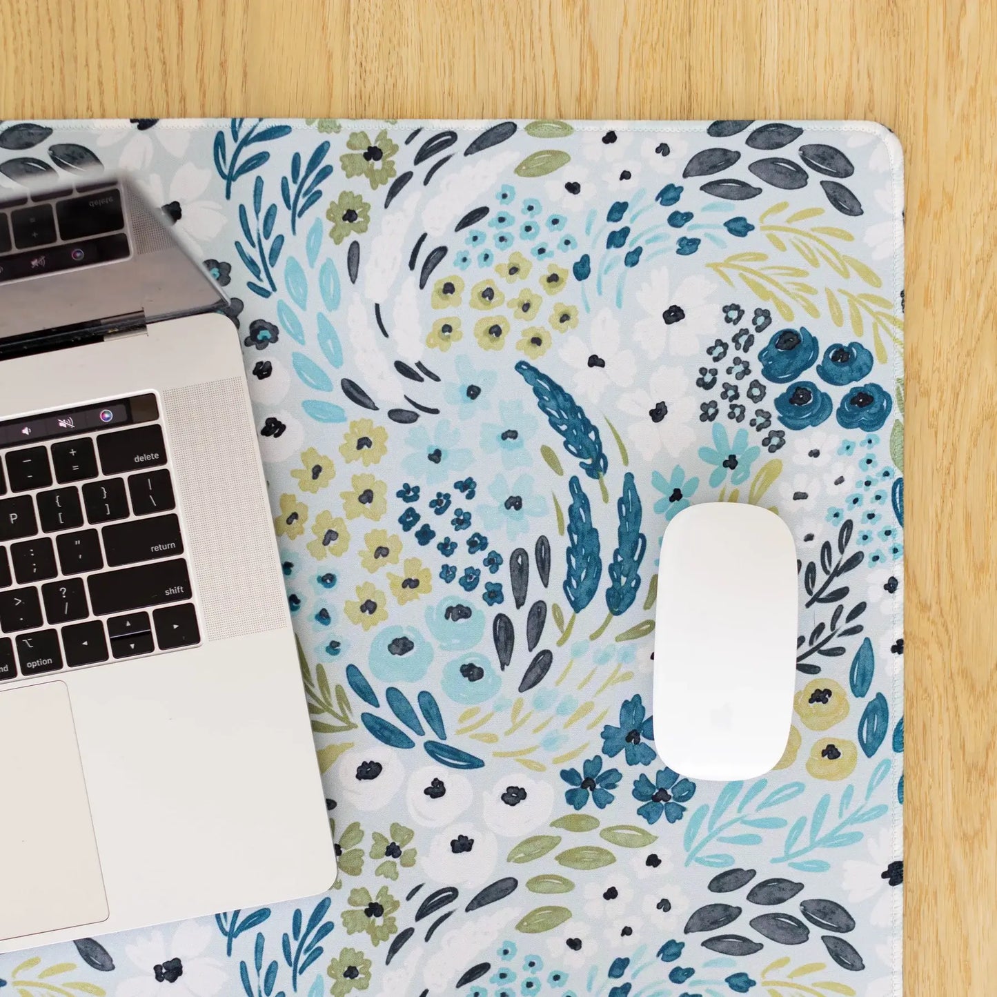 Floral Desk Pad | Office & Tech Accessories: Painted Cherries / Regular