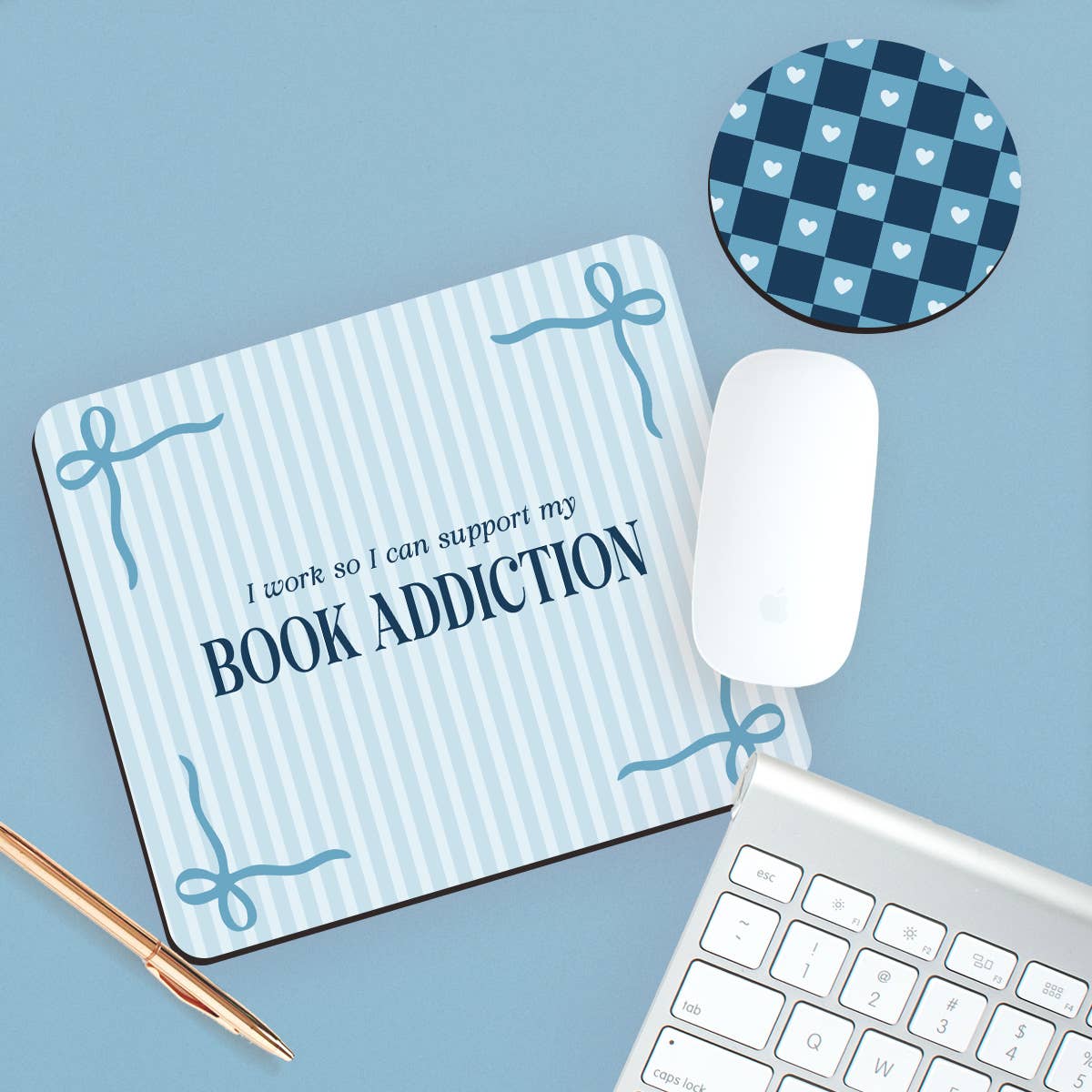 Book Addiction Desk Set