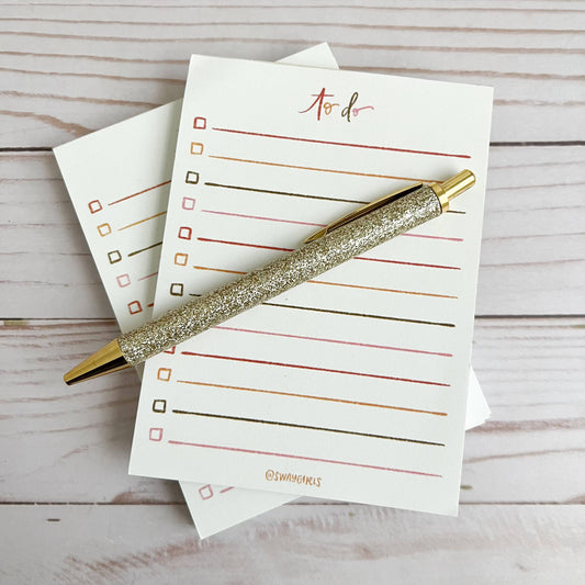 Cute to do list notepad | Handmade notepads