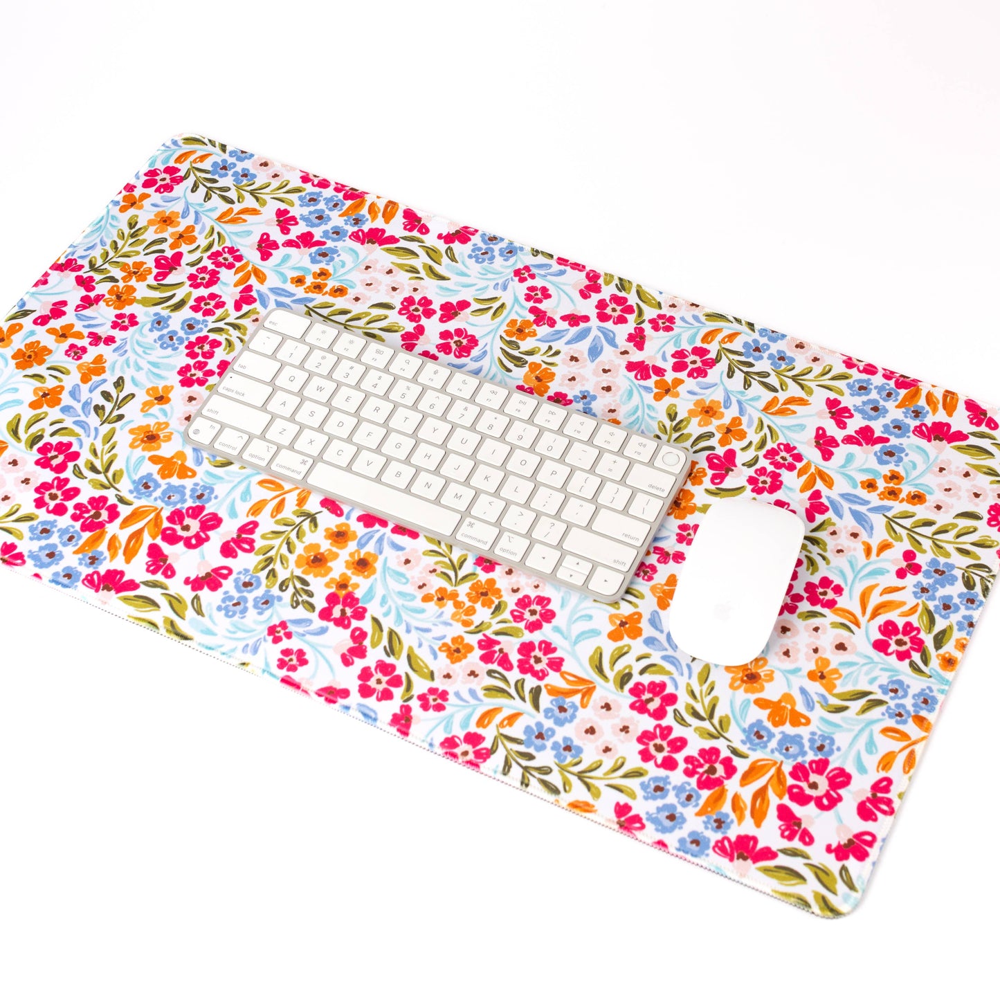 Floral Filigree Desk Pad