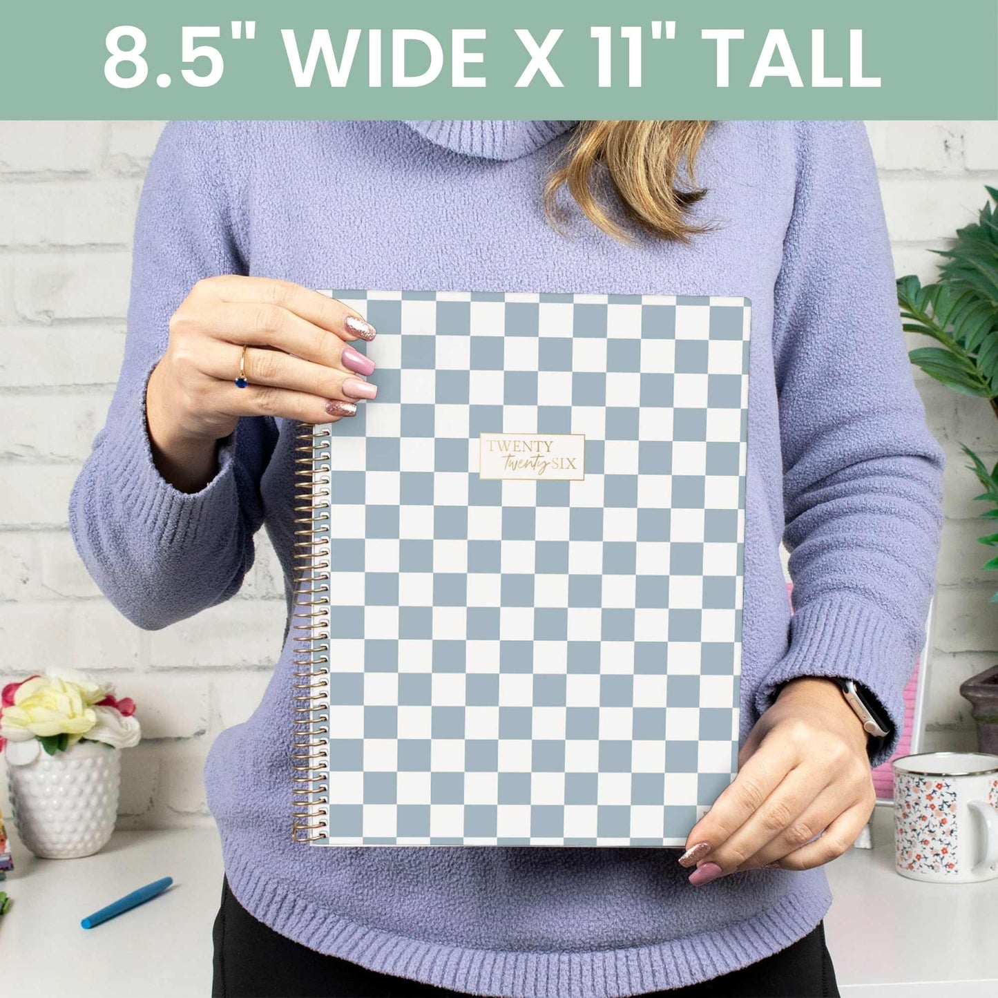 2026 Soft Cover Planner - 8.5" x 11" size