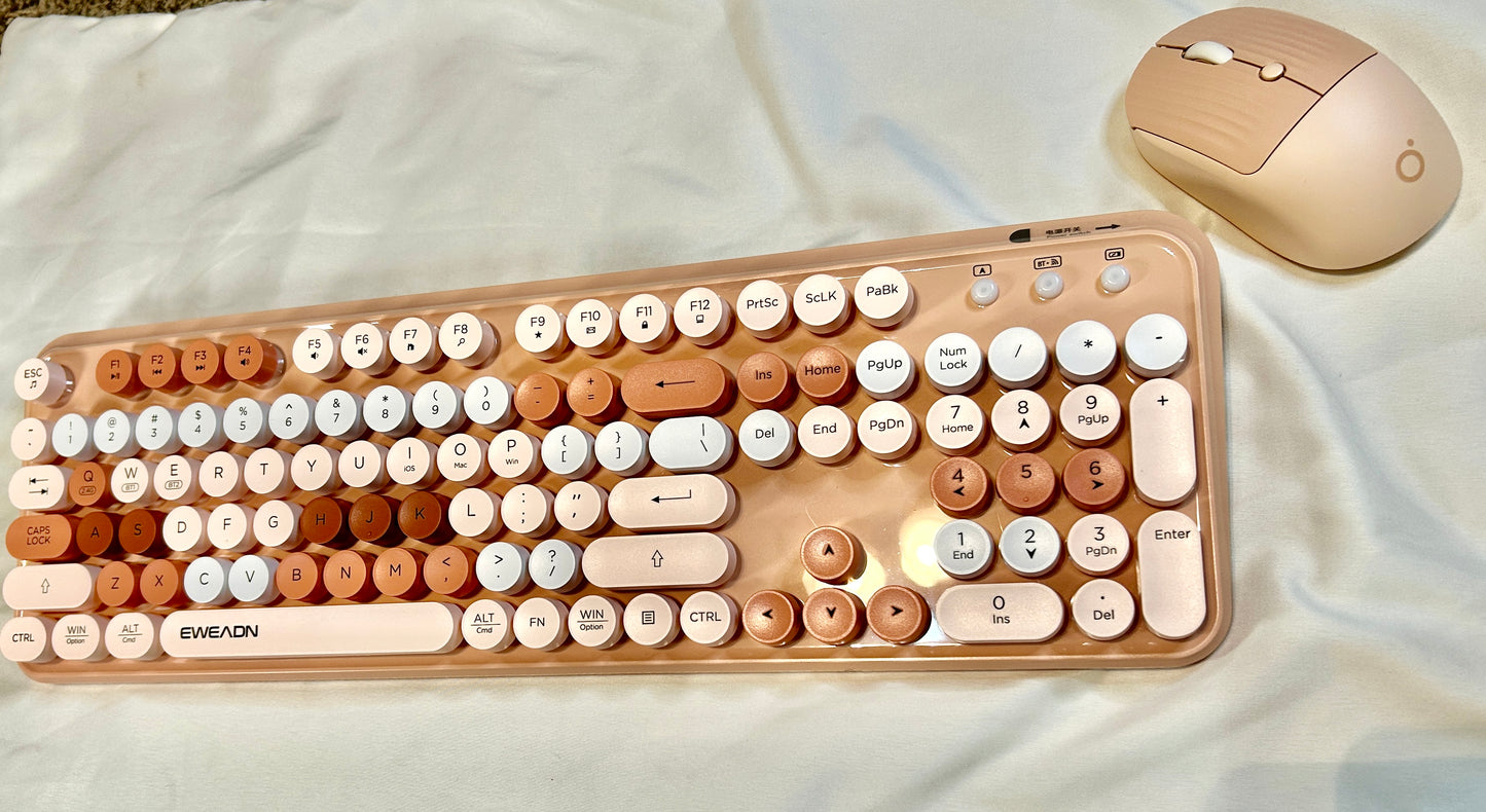 Wireless Keyboard and Mouse Set