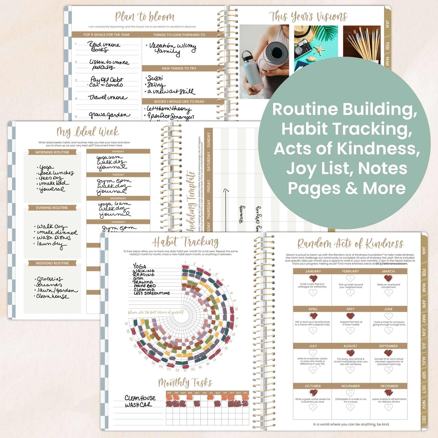 2026 Soft Cover Planner - 8.5" x 11" size