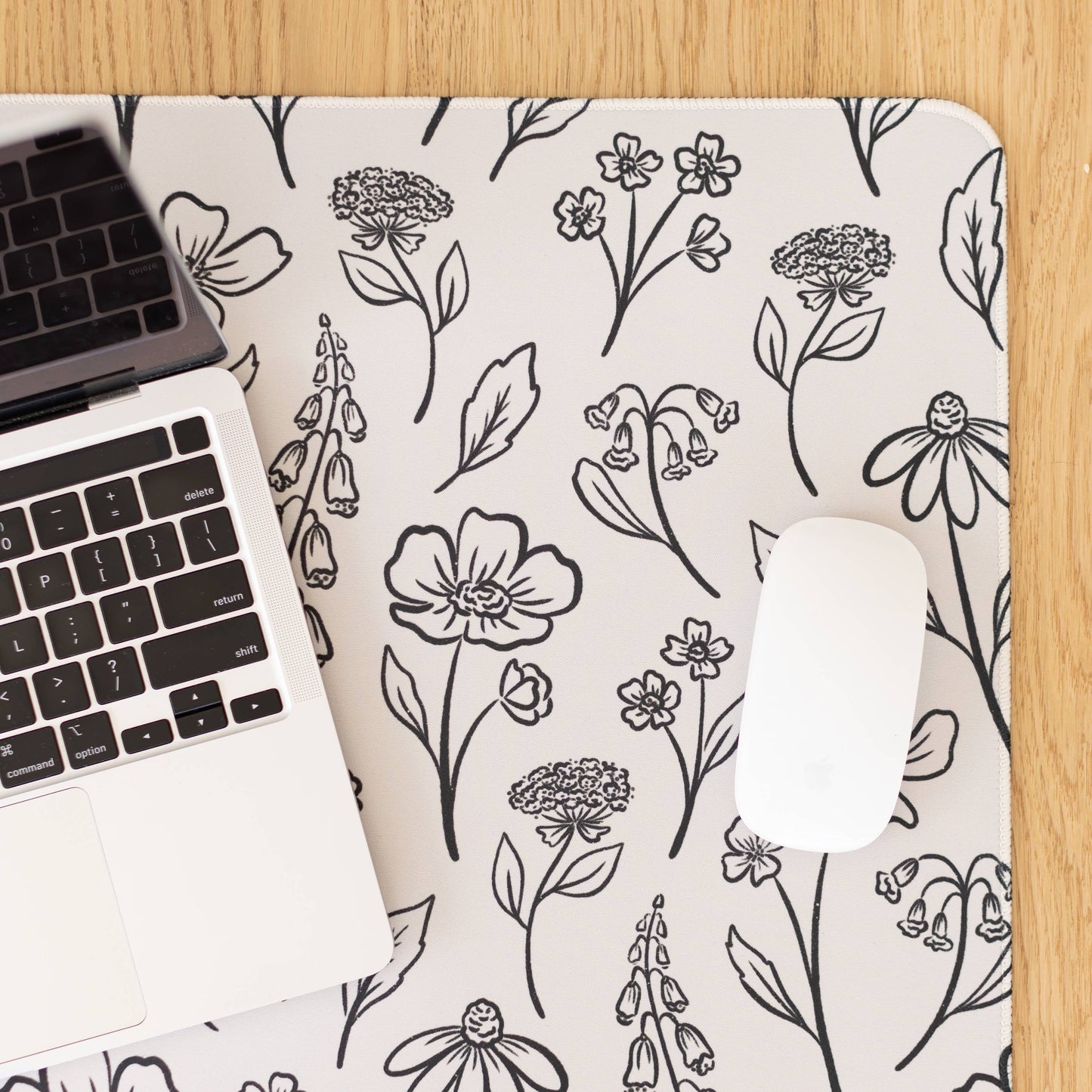 Floral Desk Pad | Office & Tech Accessories: Green Gingham / Regular