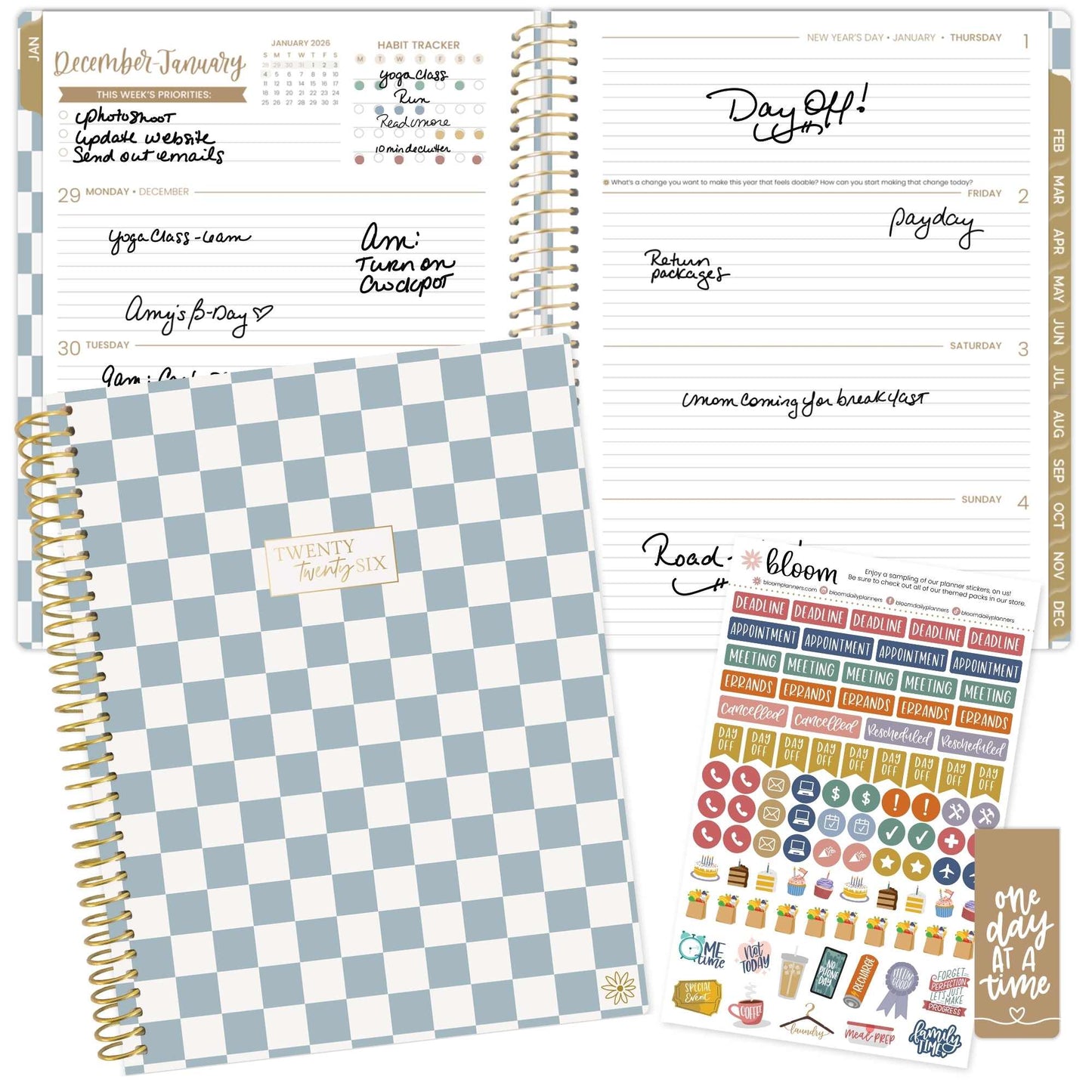 2026 Soft Cover Planner - 8.5" x 11" size