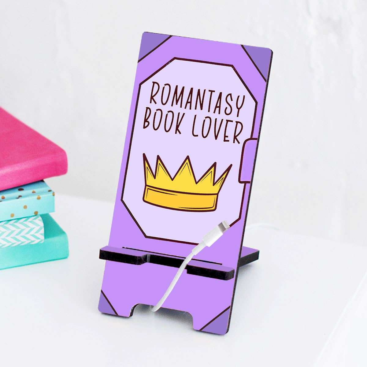 Romantasy Book Lover Stand