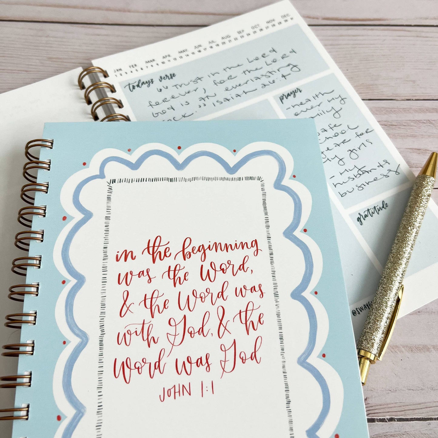 Bible study notebook | Bible journal | Christian notebook