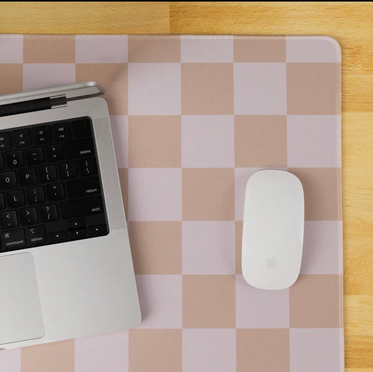 Checkered Latte Deskpad