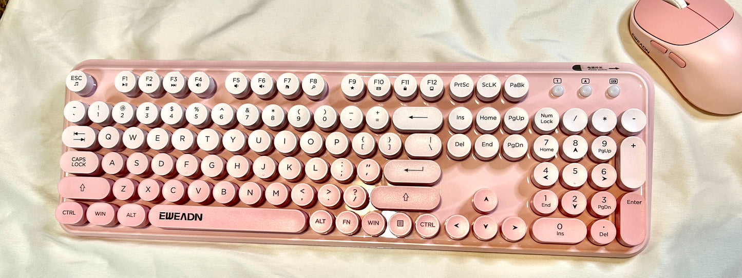 Wireless Keyboard and Mouse Set
