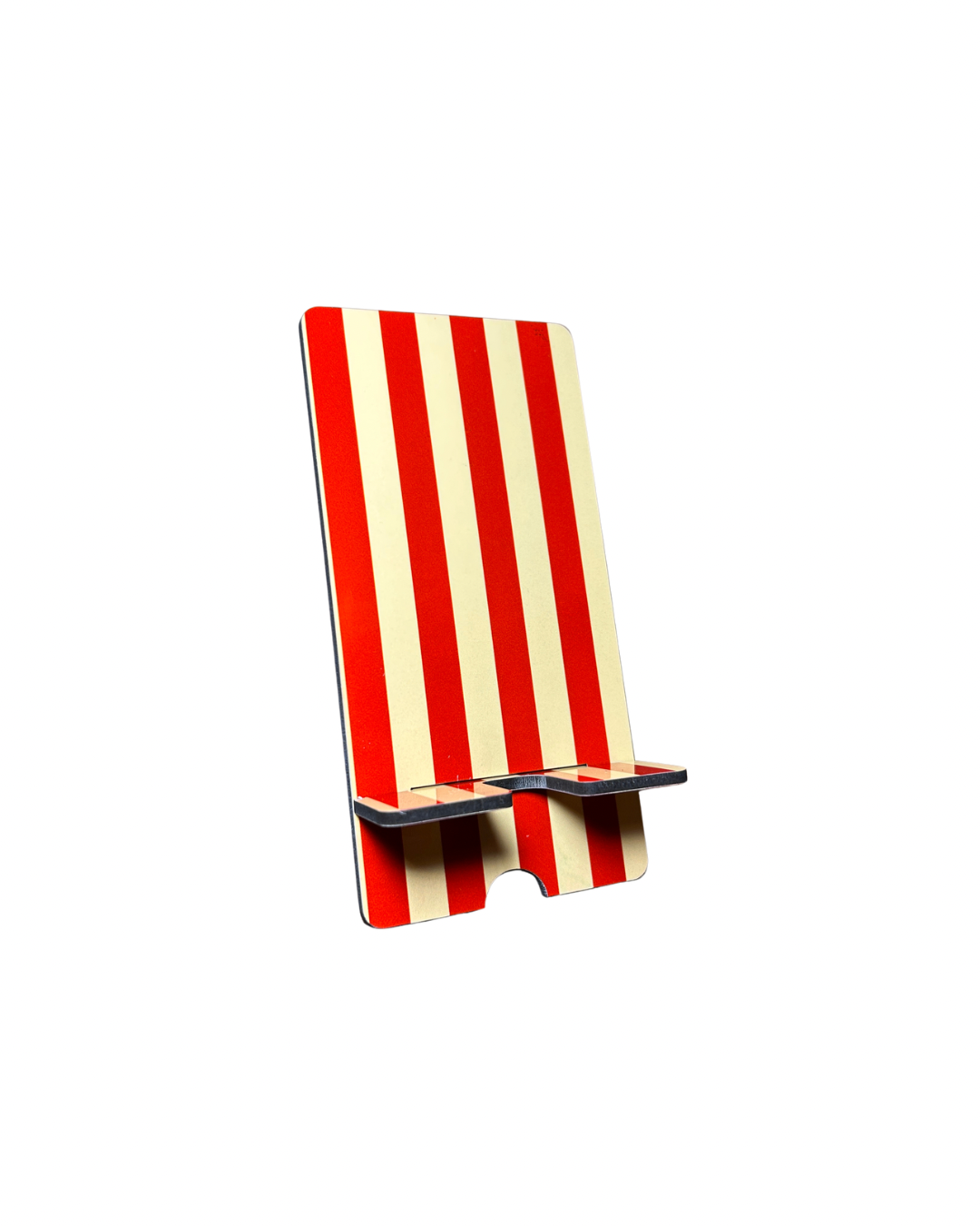 Red stripes Phone Stand