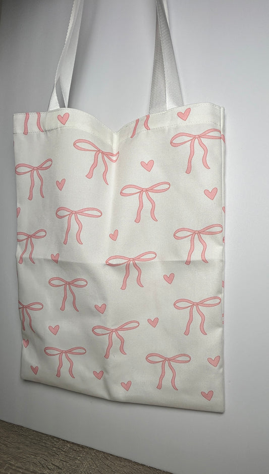 Pink Bowknot Tote