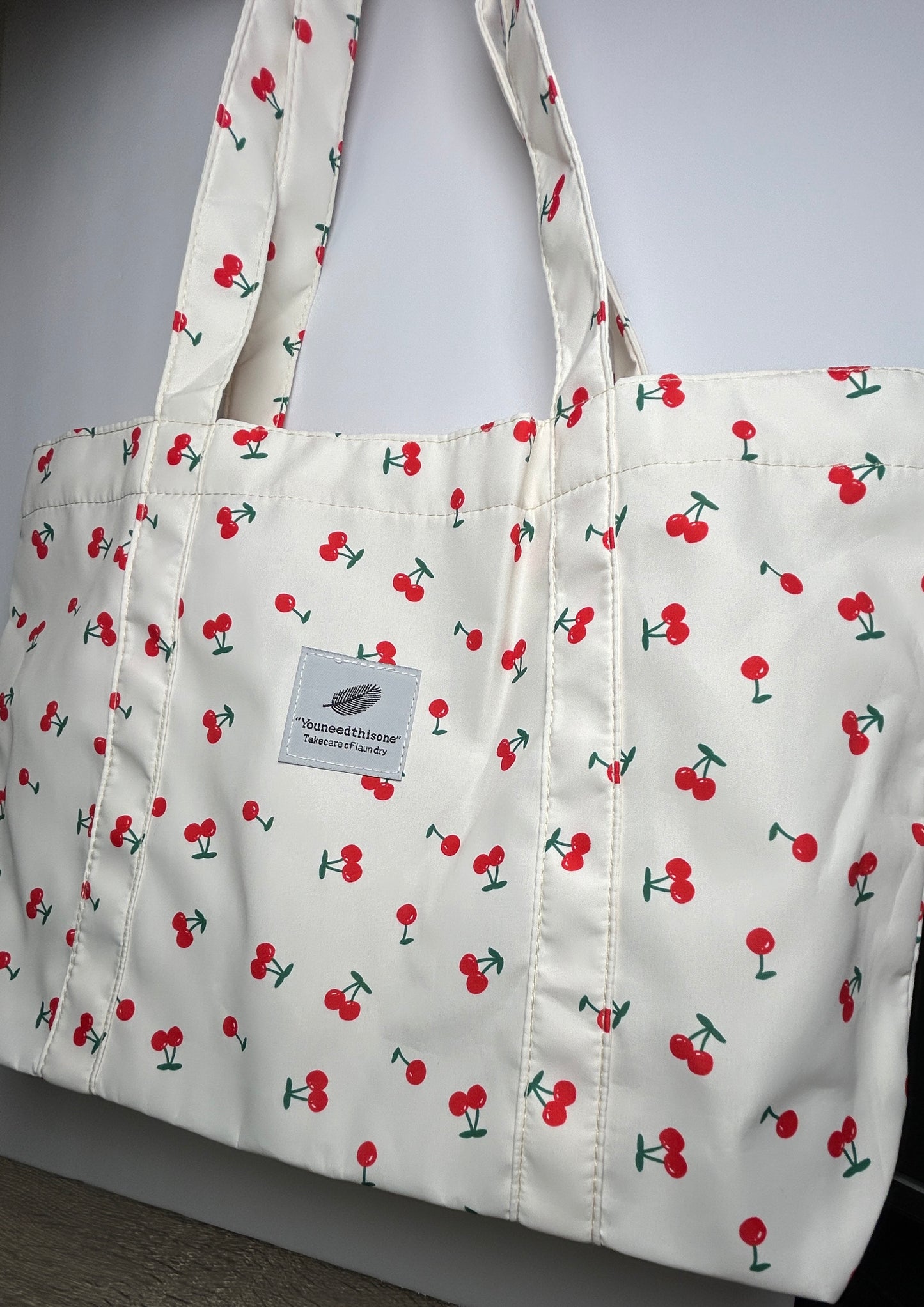 Simple Cherry Tote Bag
