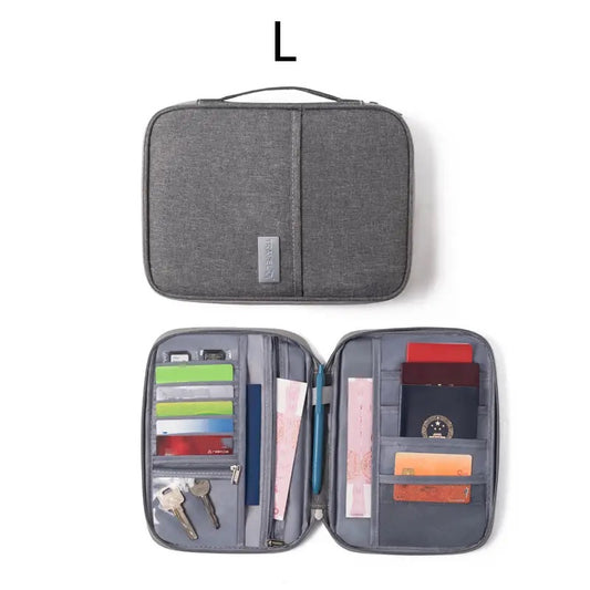Family Travel Wallet & Passport Holder