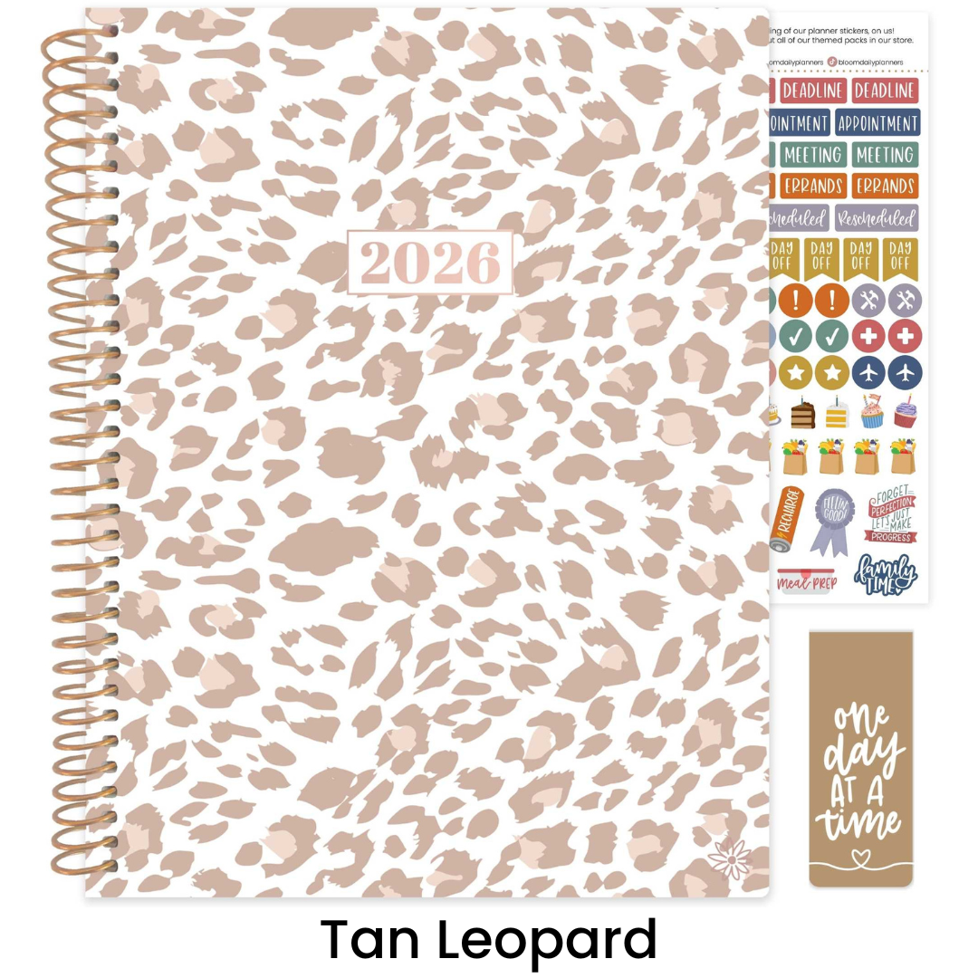 2026 Soft Cover Planner - 8.5" x 11" size