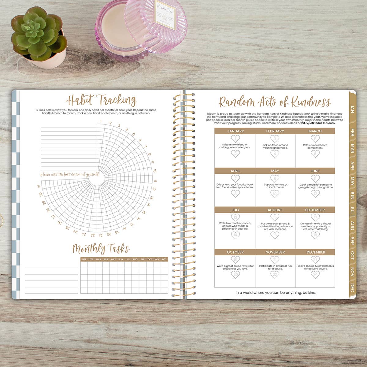 2026 Soft Cover Planner - 8.5" x 11" size
