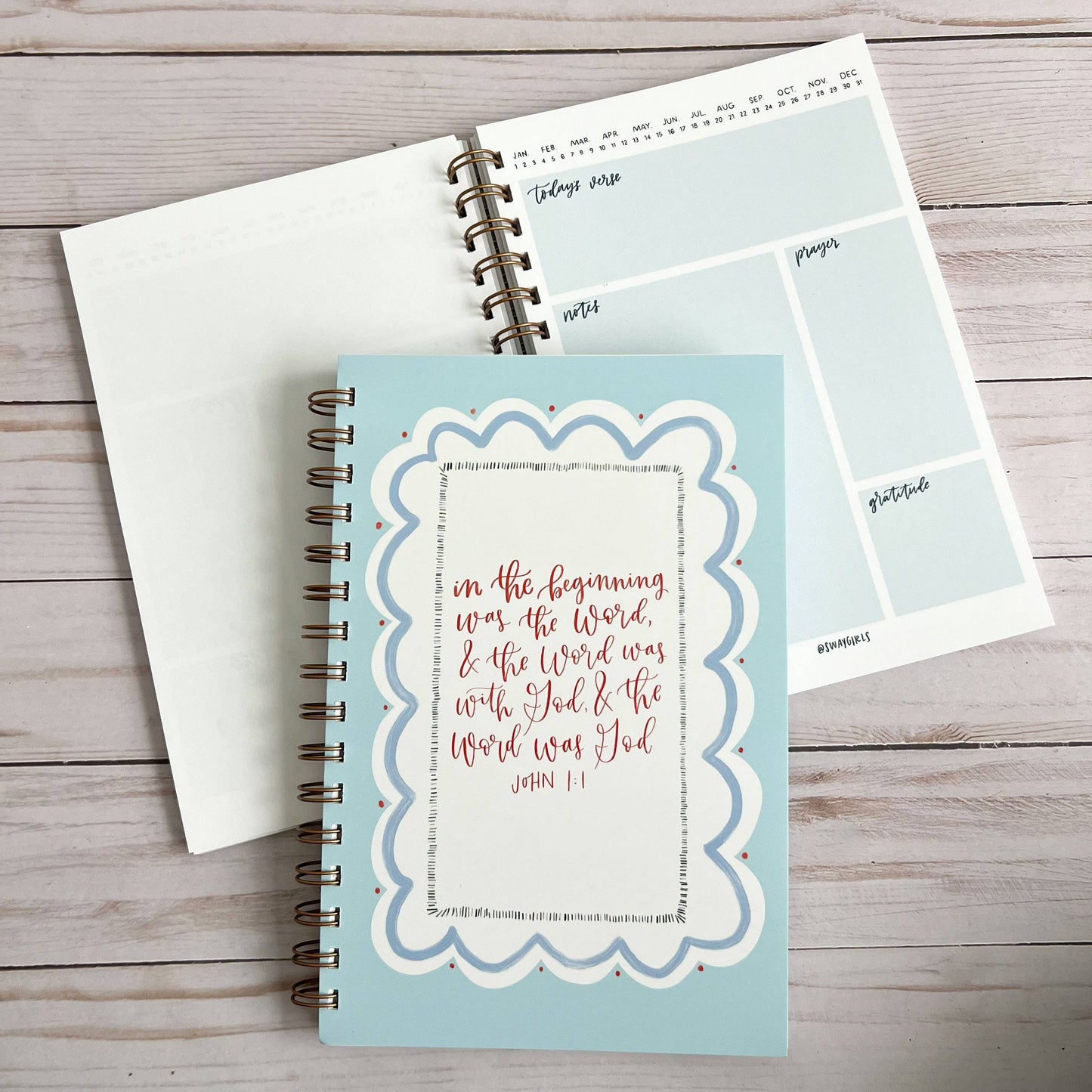 Bible study notebook | Bible journal | Christian notebook