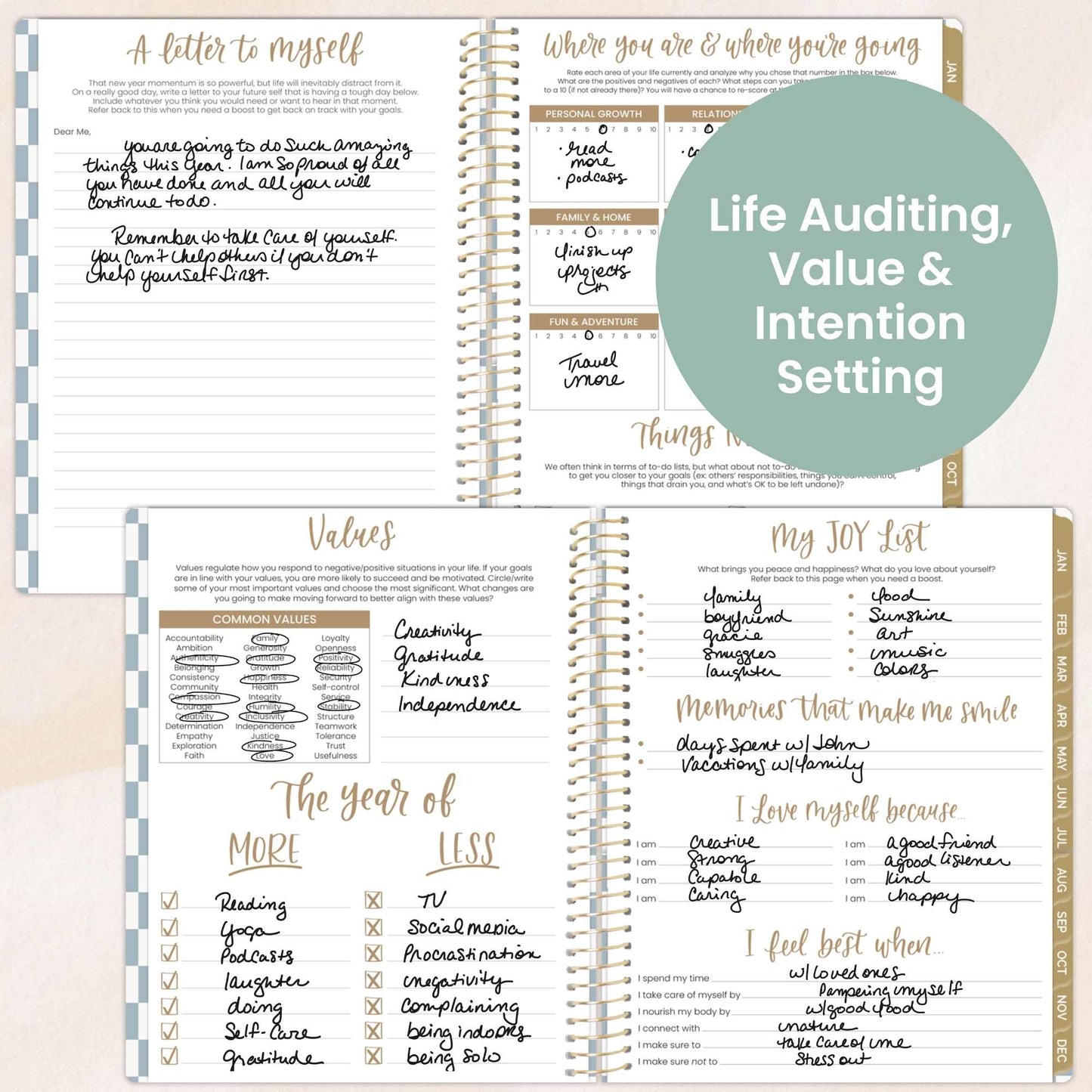 2026 Soft Cover Planner - 8.5" x 11" size