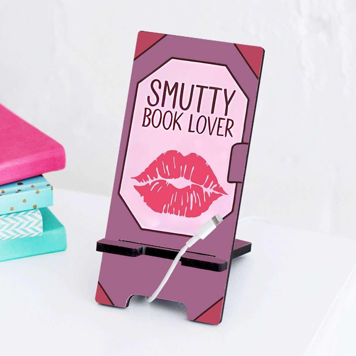 Smutty Book Lover Stand