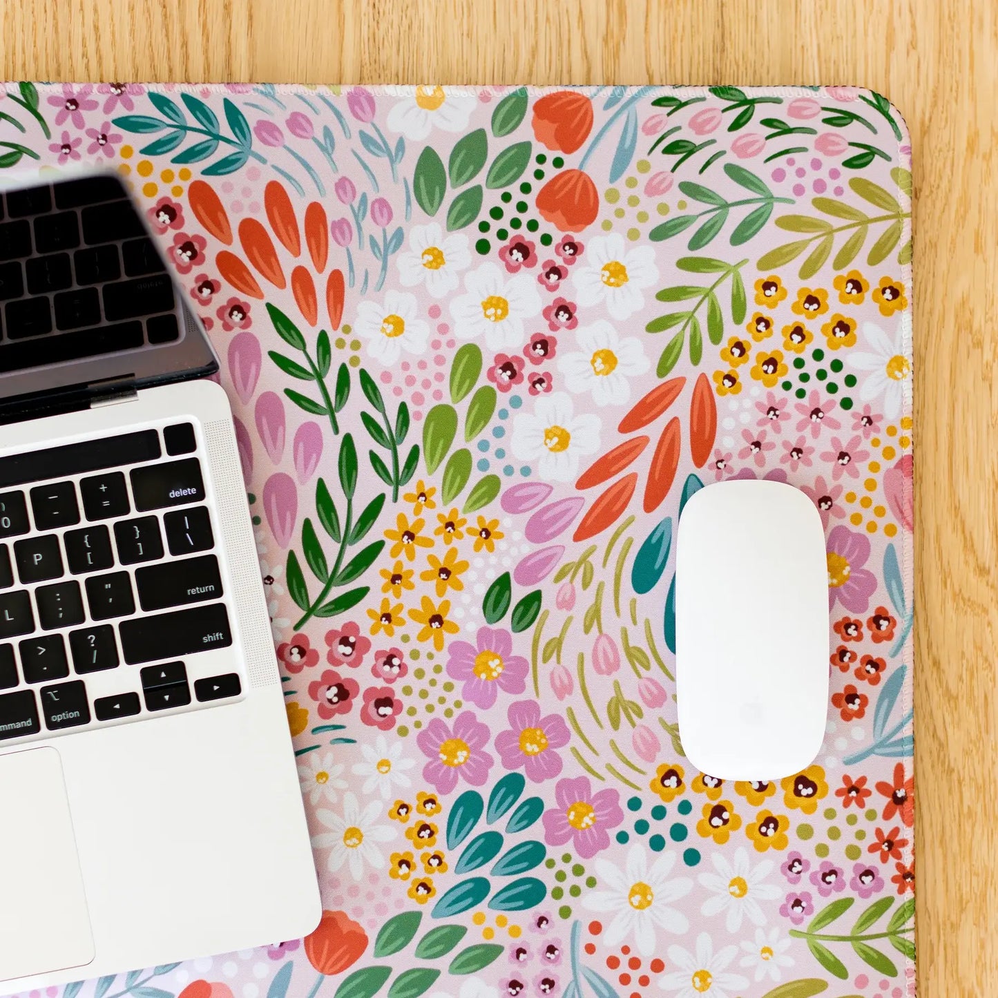 Floral Desk Pad | Office & Tech Accessories: Green Gingham / Regular