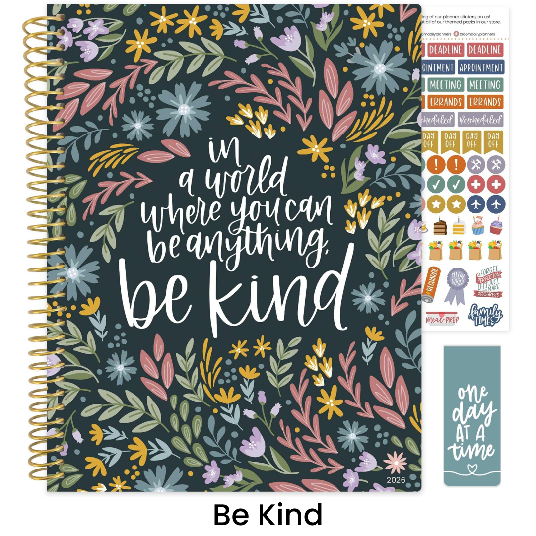 2026 Soft Cover Planner - 8.5" x 11" size