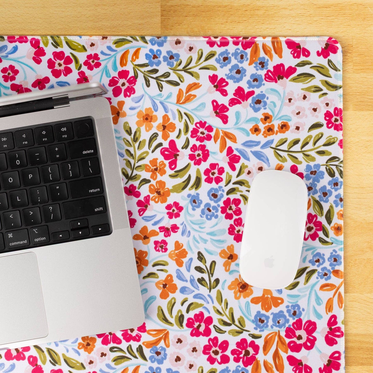 Floral Desk Pad | Office & Tech Accessories: Green Gingham / Regular